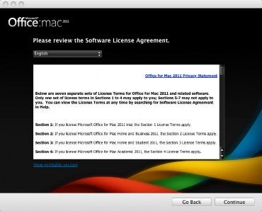 Office 2011 for Mac Screenshot 9