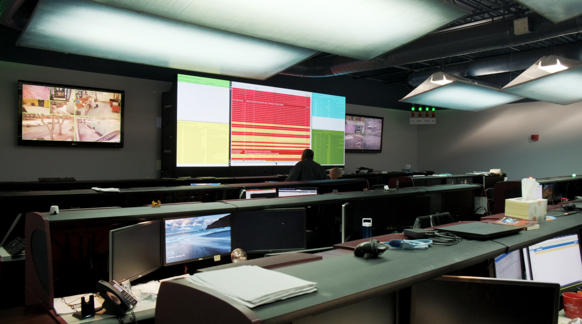 NOC Control Room in 2018