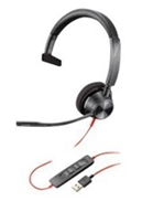 Poly Blackwire 3100-3300 Single Ear Wired Headset image