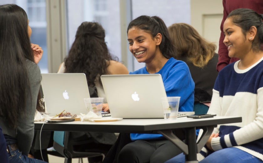 Pitt students at Pitt Hackathon