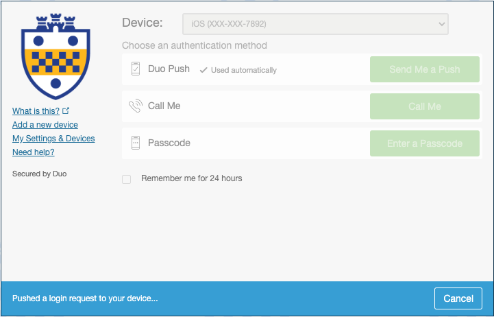 Authentication Options