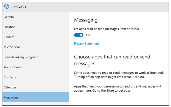 Messaging ""