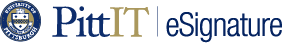 Pitt eSignature