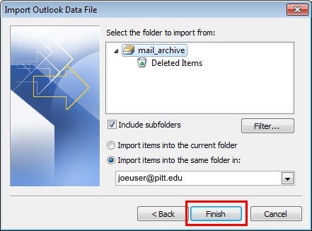 store email locally outlook for mac 2011