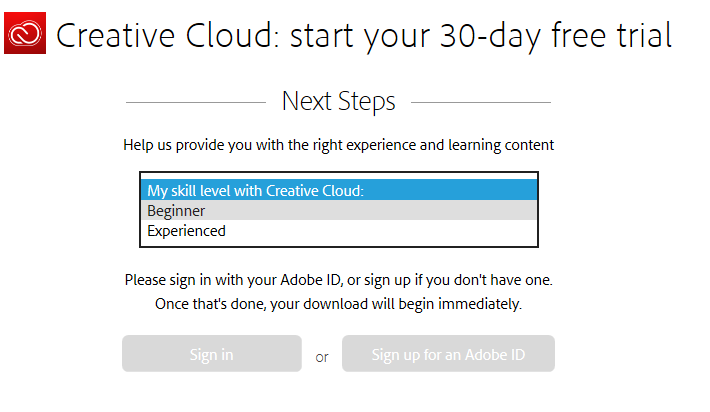 Adobe Creative Cloud Trial For Mac Adobe Creative Cloud Trial For Mac