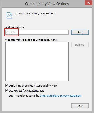 how do i turn on compatibility view on internet explorer