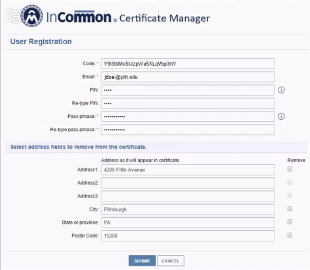 Register Your Digital Certificates