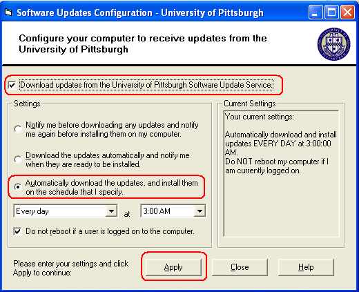 Software Update Service screenshot 1