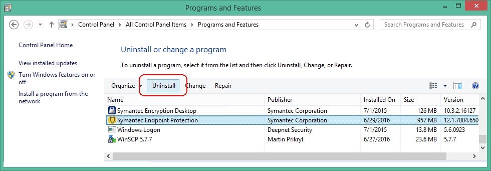 Antivirus Symantec Endpoint And Anti Malware Malwarebytes