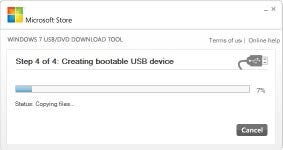 Tangkapan layar instalasi Windows 7 16