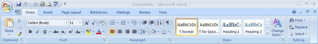 Microsoft Word 2007