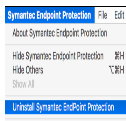 how to remove symantec endpoint protection windows 10