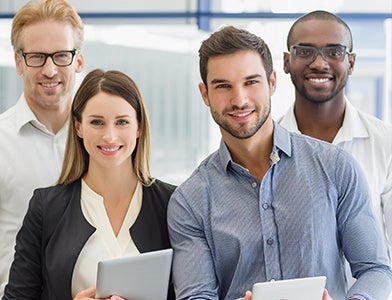 Group of IT professionals (AI Generated)