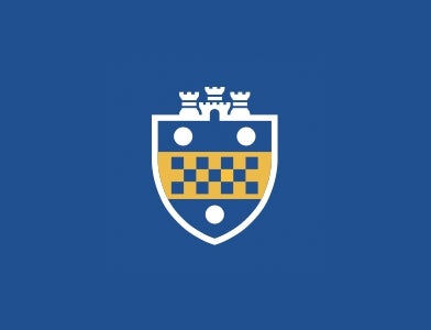 University of Pittsburgh Shield Logo Above Blue Background