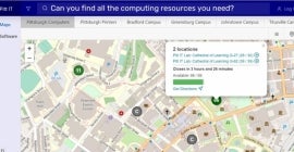 Campus IT Resources Map