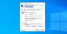 Microsoft Remote Desktop Connection to Virtual Computing Lab
